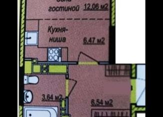 Продается однокомнатная квартира, 39.7 м2, Ижевск, Базарная площадь, 1, ЖК Счастье