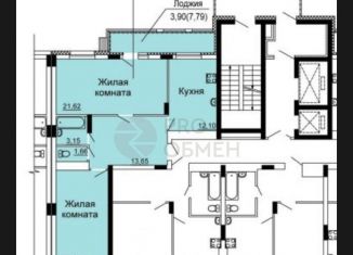 Продается 2-комнатная квартира, 75 м2, посёлок Жилино-1, жилой комплекс Егорово Парк, к2