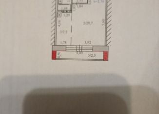 Продам квартиру студию, 36.3 м2, Пермь, Холмогорская улица, 2Г, ЖК Авиатор