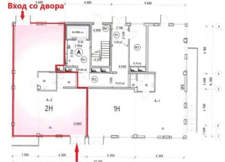 Сдача в аренду торговой площади, 109.2 м2, Кудрово, проспект Строителей, 3