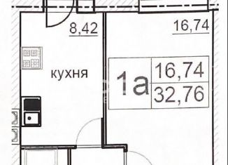 Продажа 1-комнатной квартиры, 31.8 м2, Ярославль, Кавказская улица, 17, ЖК Молодая Семья
