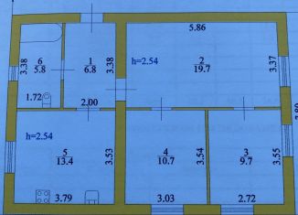 Продажа дома, 70 м2, село Ивановка, Партизанская улица, 172