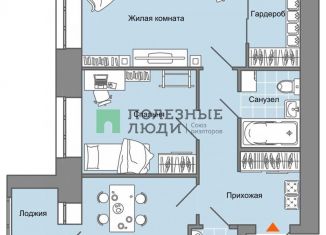 Продажа 2-комнатной квартиры, 58 м2, село Первомайский