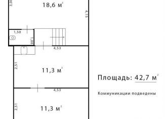 Аренда помещения свободного назначения, 43 м2, Беслан, улица Суворова, 5