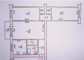 Сдаю в аренду трехкомнатную квартиру, 58 м2, Мыски, Советская улица, 28