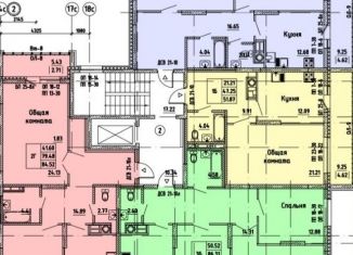 Продам 2-комнатную квартиру, 77.5 м2, Йошкар-Ола, улица 70-летия Вооружённых Сил СССР, с5/2, ЖК Первая Линия