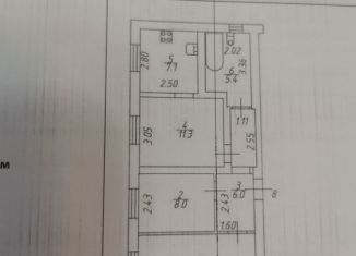 Продам 3-ком. квартиру, 52.3 м2, посёлок Сосново, Лесная улица, 4А