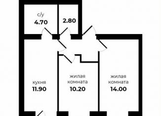 Продажа двухкомнатной квартиры, 47 м2, Михайловск, улица Антона Чехова, 42