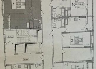 Продам 1-ком. квартиру, 35.2 м2, Уфа, ЖК Акварель, улица Лётчика Кобелева, 5