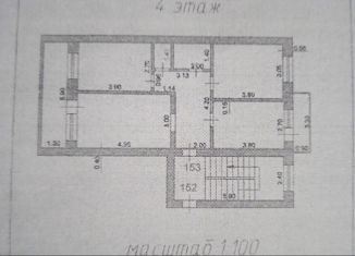 Продаю 3-ком. квартиру, 73 м2, Моздок, Юбилейная улица, 1