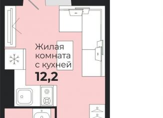 Продаю однокомнатную квартиру, 18.4 м2, село Криводановка