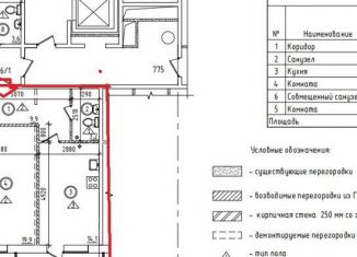 Продаю 2-ком. квартиру, 75 м2, Санкт-Петербург, улица Композиторов, 12, улица Композиторов