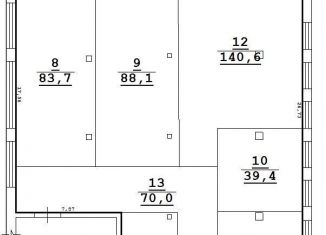 Торговая площадь на продажу, 88.1 м2, Железногорск, Восточная улица, 60А