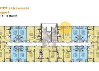 Продается квартира студия, 21.1 м2, Воронеж, ЖК Микрорайон Боровое, улица Фёдора Тютчева, 99