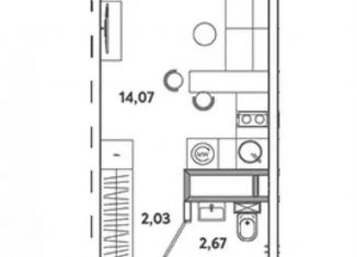 Продается квартира студия, 19 м2, Москва, район Соколиная Гора, Окружной проезд, 10Г