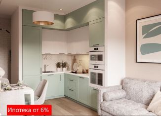 Продам квартиру студию, 21.5 м2, Тюмень, ЖК Речной Порт, Причальная улица, 11