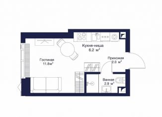 Продам квартиру студию, 22.8 м2, Москва, станция Хорошёво