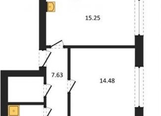 Продам 2-комнатную квартиру, 63.4 м2, Калининград, Арсенальная улица, 31к1