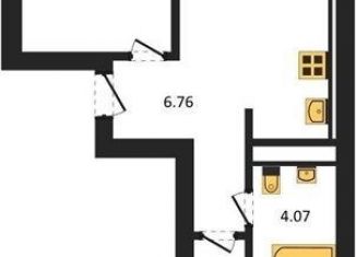 Продажа двухкомнатной квартиры, 55.8 м2, Калининград, Ленинградский район, улица Героя России Катериничева, 9к2