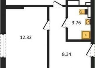 Продается 2-комнатная квартира, 57.1 м2, Калининград, Ленинградский район, улица Старшины Дадаева, 55