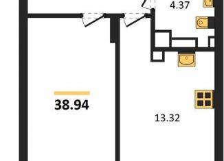 Продажа 1-ком. квартиры, 38.9 м2, Калининград, Батальная улица, 65Б, Московский район