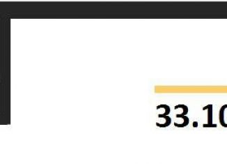 Продаю 1-комнатную квартиру, 33.1 м2, Пионерский