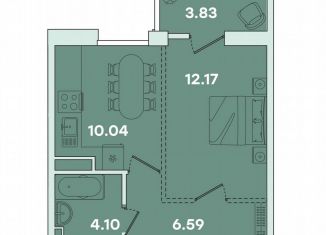 Продаю квартиру свободная планировка, 36.7 м2, Иркутск, улица Петрова, 16, Правобережный округ