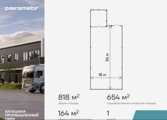 Производство на продажу, 818 м2, Москва, Малый Купавенский проезд, 3, ВАО