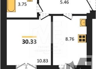 Продается 1-ком. квартира, 30.3 м2, Калининградская область