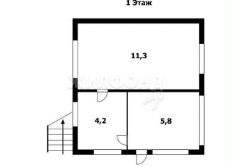 Продаю дачу, 33.7 м2, Новосибирск, квартал Г, 58