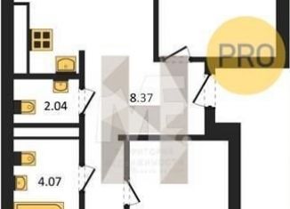 Продам 3-ком. квартиру, 76.4 м2, Пионерский, улица Гептнера, 17