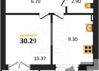 Продаю 1-ком. квартиру, 30.3 м2, Пионерский, Комсомольская улица, 19