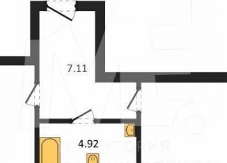 Продается однокомнатная квартира, 48.8 м2, поселок Малое Исаково