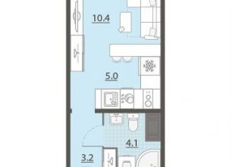 Продам квартиру студию, 23.1 м2, Екатеринбург, метро Чкаловская, улица Архитектора Белянкина