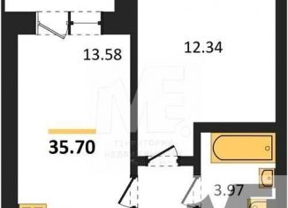 Продам 1-комнатную квартиру, 35.7 м2, Калининград, улица Сержанта Мишина, 81к2, Центральный район