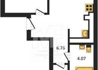 Продам 2-ком. квартиру, 55.5 м2, Пионерский, улица Гептнера, 21