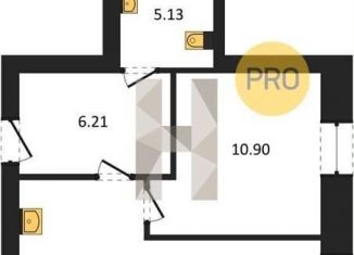 Продам однокомнатную квартиру, 41.9 м2, Павловск