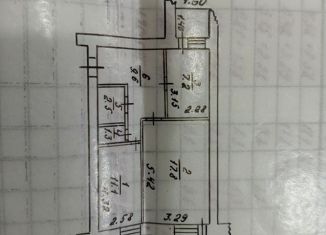 2-комнатная квартира на продажу, 49.5 м2, Бугульма, улица Сергея Лазо, 7