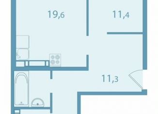 3-ком. квартира на продажу, 63.4 м2, Томская область, улица Королёва, 20