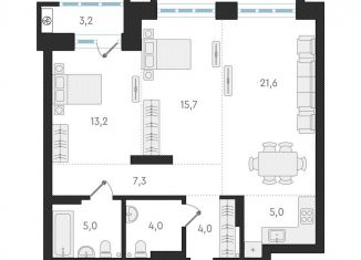 Продается 3-ком. квартира, 75.8 м2, Новосибирск, метро Заельцовская