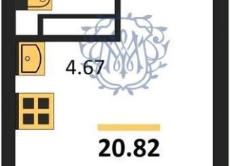 Продам квартиру студию, 20.8 м2, Судак, улица Айвазовского, 4/1