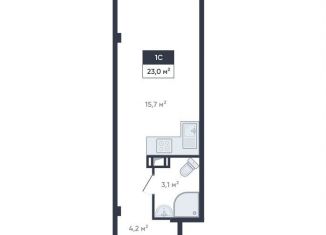 Продаю квартиру студию, 23 м2, Мурино, улица Шоссе в Лаврики, 93