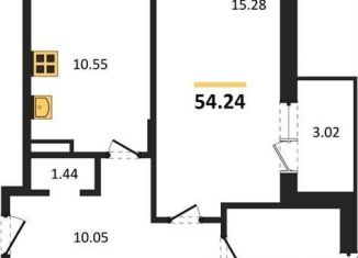 Продам 2-комнатную квартиру, 54.2 м2, Воронеж, Советский район, Острогожская улица, 164