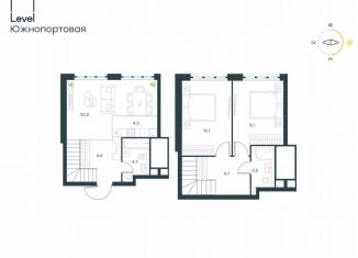 Продажа 3-ком. квартиры, 73.2 м2, Москва, жилой комплекс Левел Южнопортовая, 3