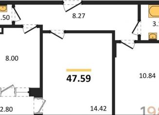 Продаю 2-ком. квартиру, 47.6 м2, Воронеж, Советский район, Острогожская улица, 164