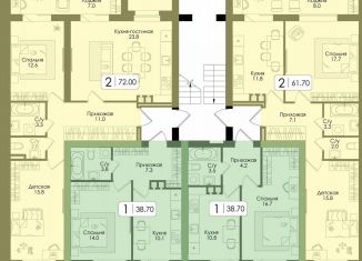 1-ком. квартира на продажу, 38.7 м2, Смоленская область