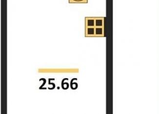 Продаю квартиру студию, 25.7 м2, Воронеж, Острогожская улица, 156/2