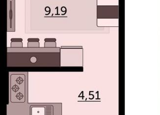 Продажа квартиры студии, 24.7 м2, Ростов-на-Дону, ЖК Город у Реки, улица 23-я Линия, 54с12