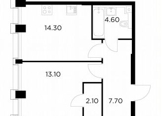 Продаю 1-ком. квартиру, 41.4 м2, Москва, Войковский район