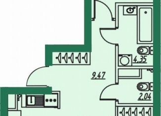 Продаю двухкомнатную квартиру, 61 м2, посёлок Заклязьменский